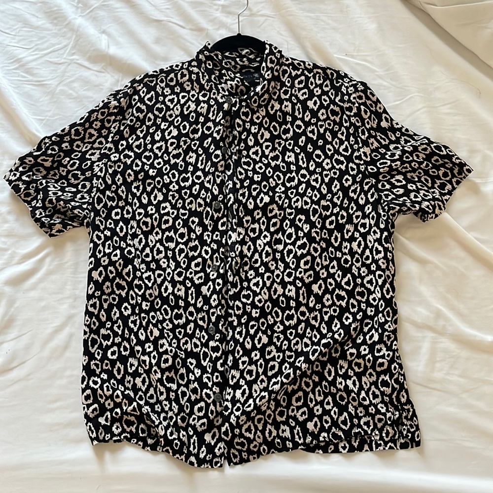 All Saints short sleeve button up